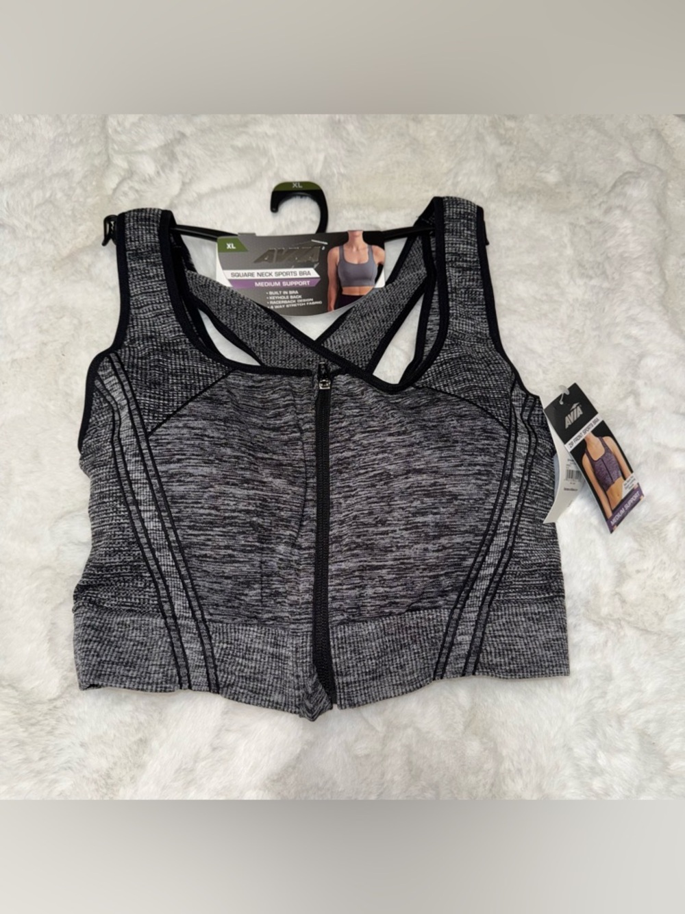 NEW avia sports bra